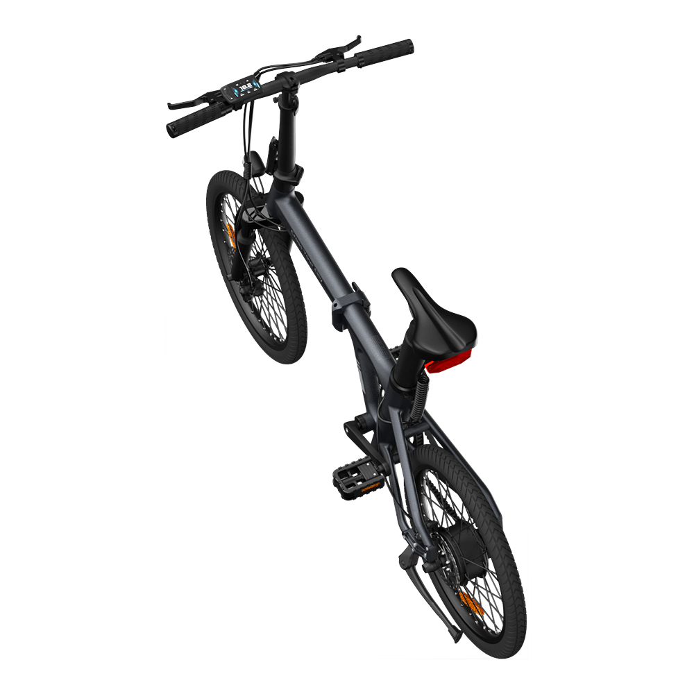 ADO AIR20S folding electric bicycle in Indigo Grey color 3