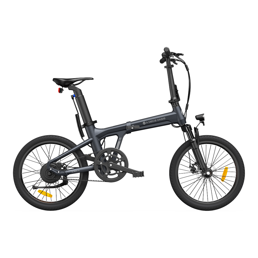 ADO AIR20S folding electric bicycle in Indigo Grey color