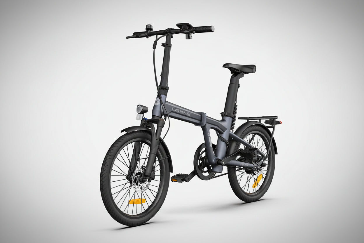 ADO AIR20 PRO electric bicycle in Indigo Grey color 2
