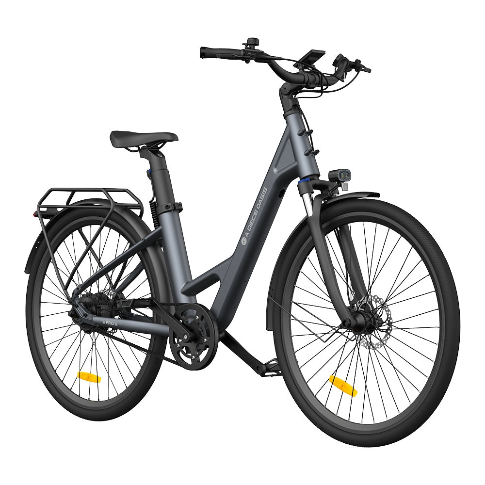 ADO AIR28 PRO electric bicycle in Indigo Grey color 2