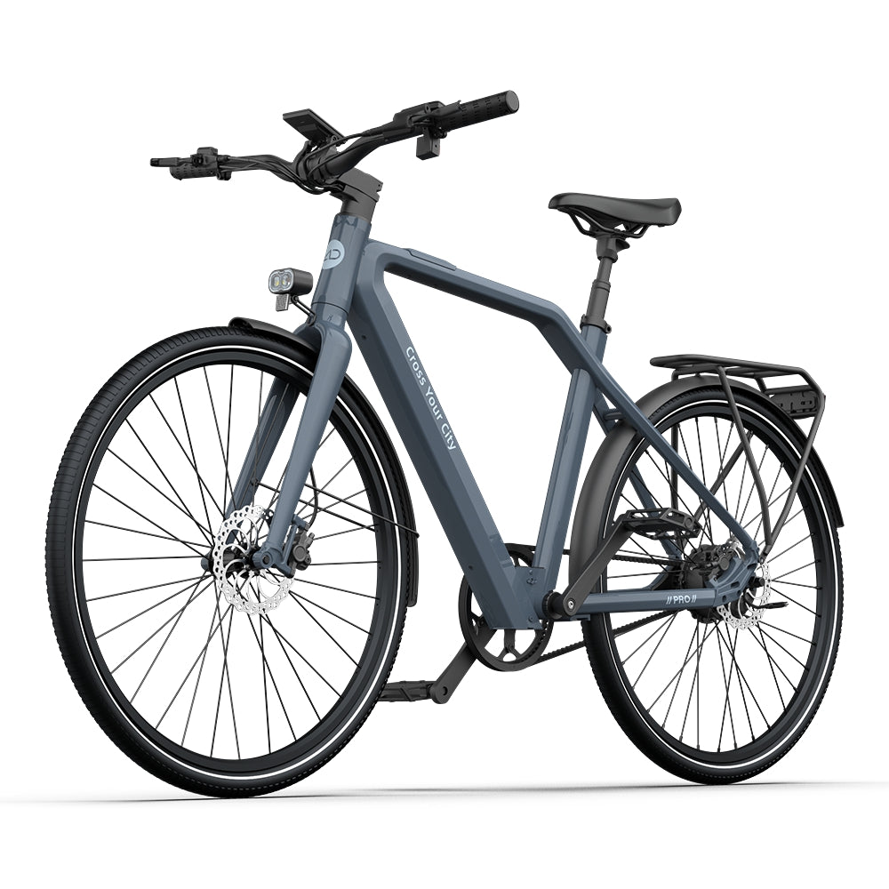 ADO AIR30 PRO electric bicycle in Indigo Grey color 2