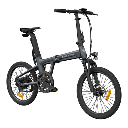 ADO AIR20S folding electric bicycle in Indigo Grey color 2