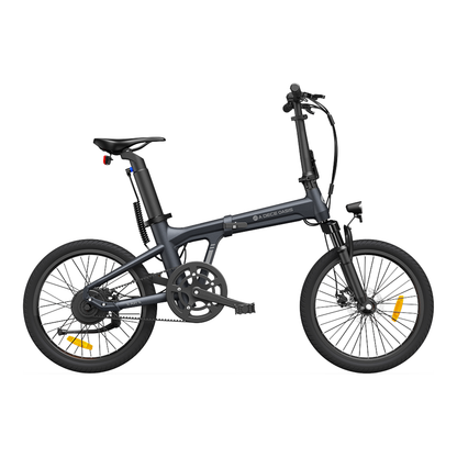 ADO AIR20S folding electric bicycle in Indigo Grey color