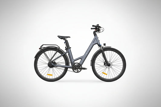 ADO AIR28 ULTRA electric bicycle in Indigo Grey color