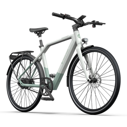 ADO AIR30 PRO electric bicycle in Frost Green color 2