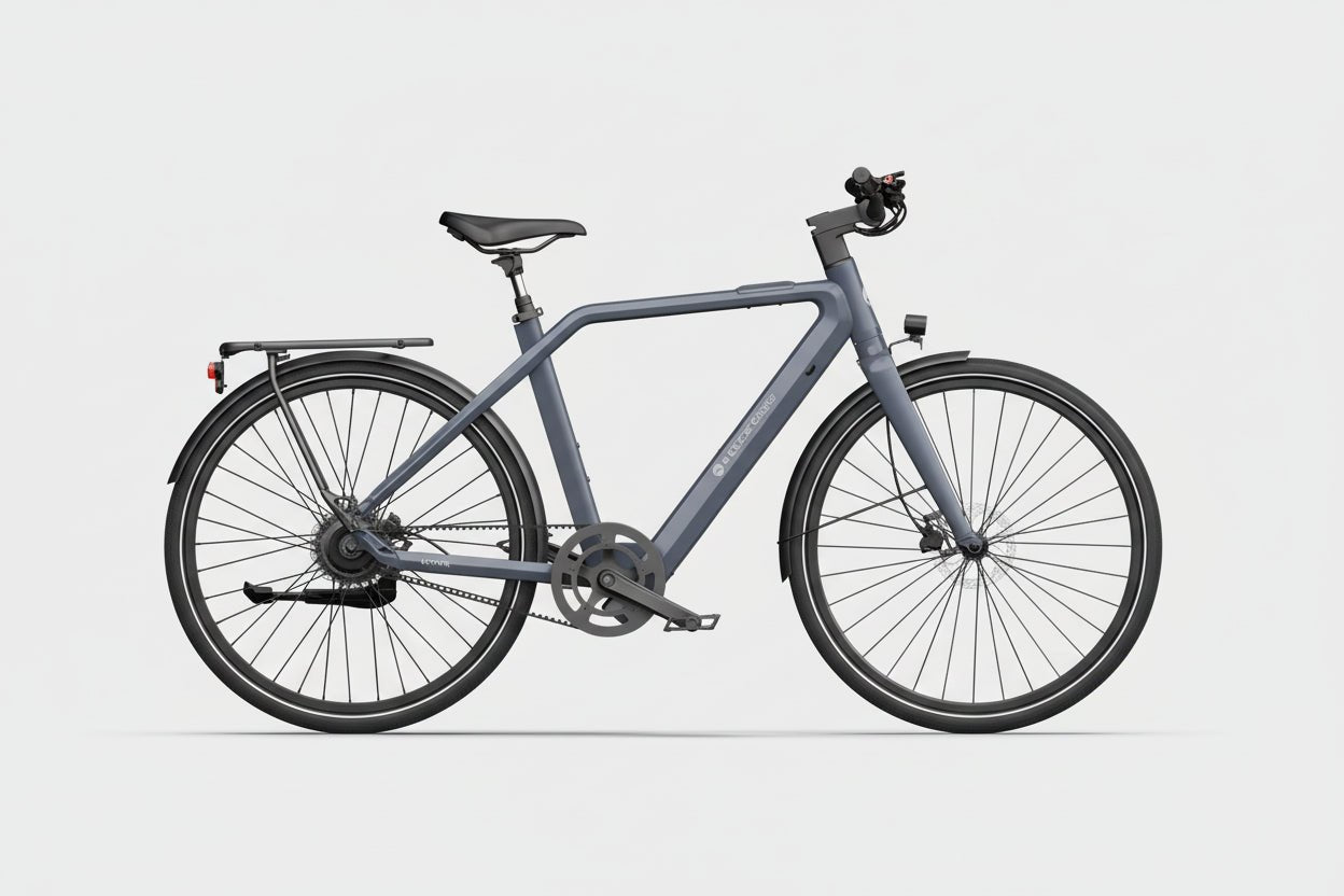Vélo ADO Canada AIR30 ULTRA mountain bike in Meteor Gray with sleek frame and modern design, ready for off-road adventures.